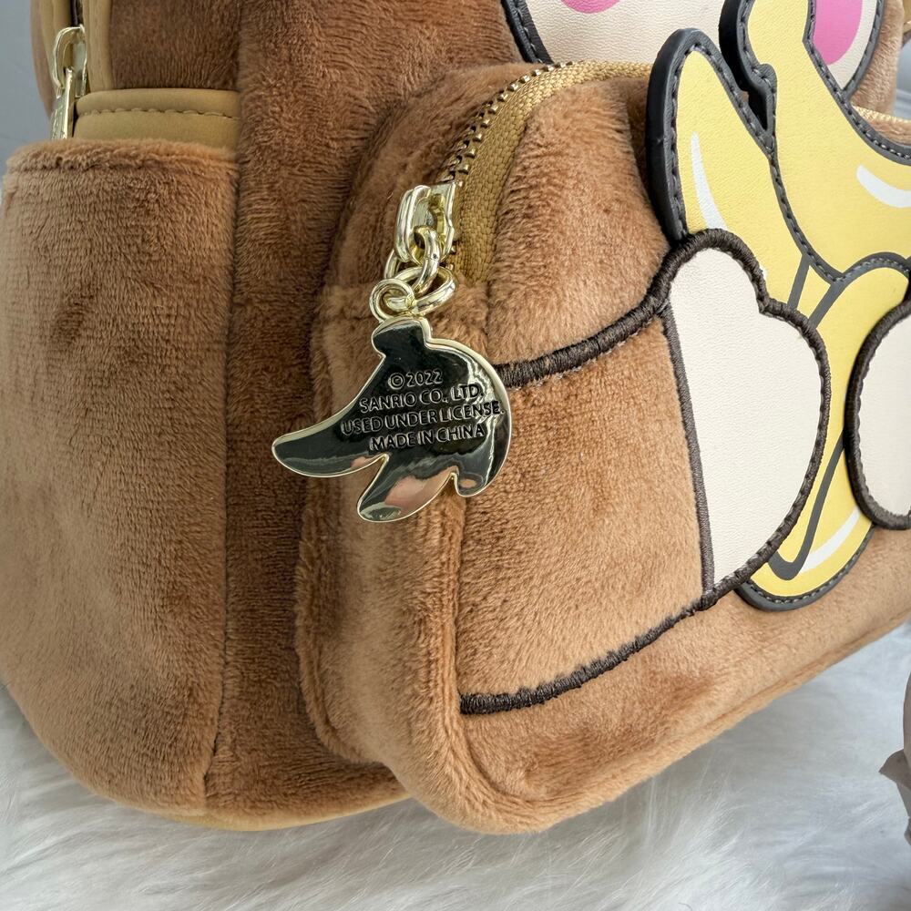 New Loungefly x Sanrio Monkichi Scented Mini Backpack - Picture 11 of 11